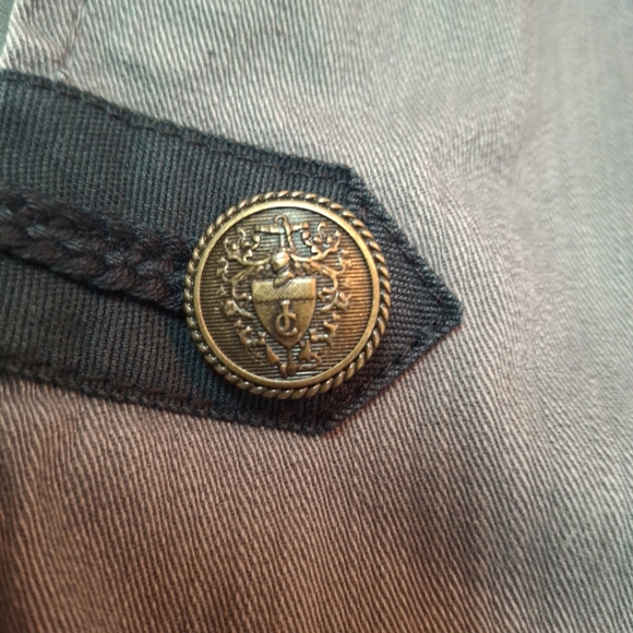 Juicy Couture military style jacket Size Med - Picture 9 of 9